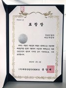 (사)대한산업안전협회 표창장